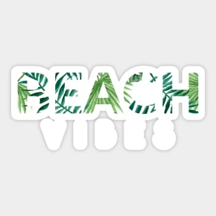 Beach Vibes Sticker